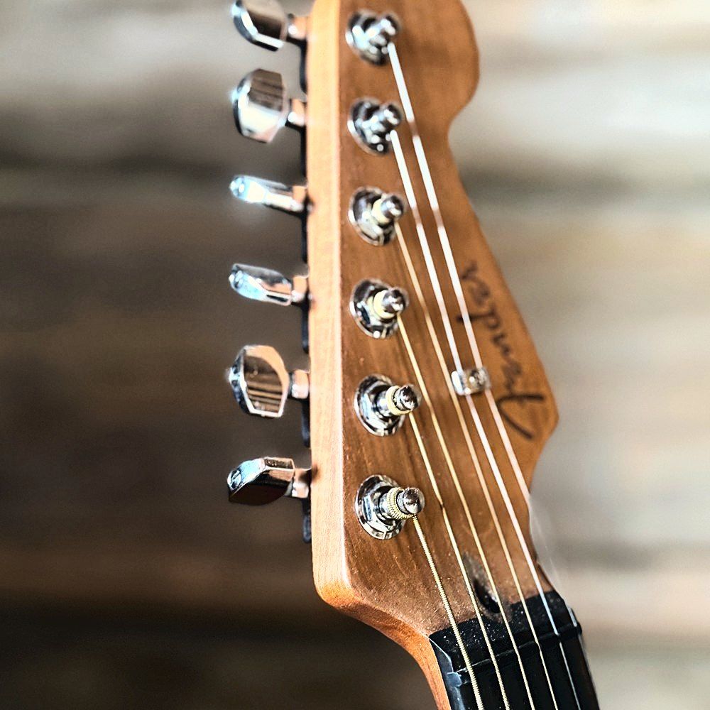 Tête de guitare électrique